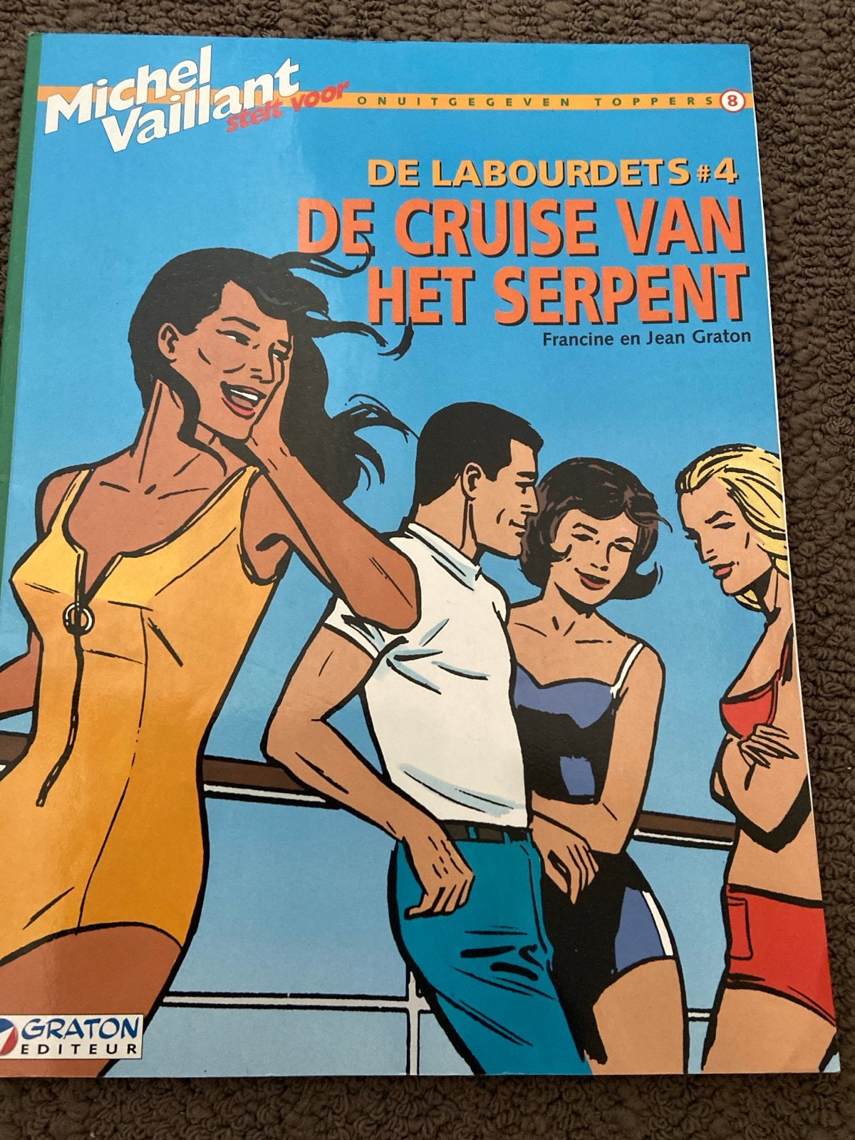 Michel Vaillant: De Cruise van het Serpent - De Labourdets #, Boeken, Eén stripboek, Ophalen of Verzenden, Zo goed als nieuw