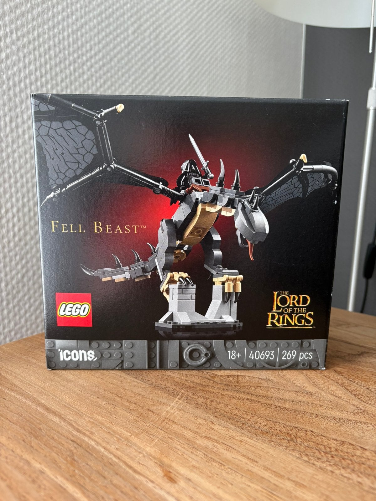 Te koop nieuw Lego Lord of the Rings Fell Beast 40693, Overige thema's, Lego, Nieuw, Ophalen of Verzenden