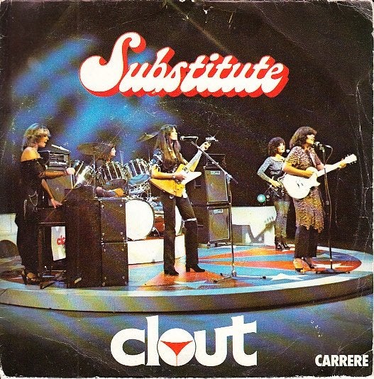 clout - subsitute ( 1978/ rock), Gebruikt, 7 inch, Ophalen of Verzenden, Beschermende buitenhoes