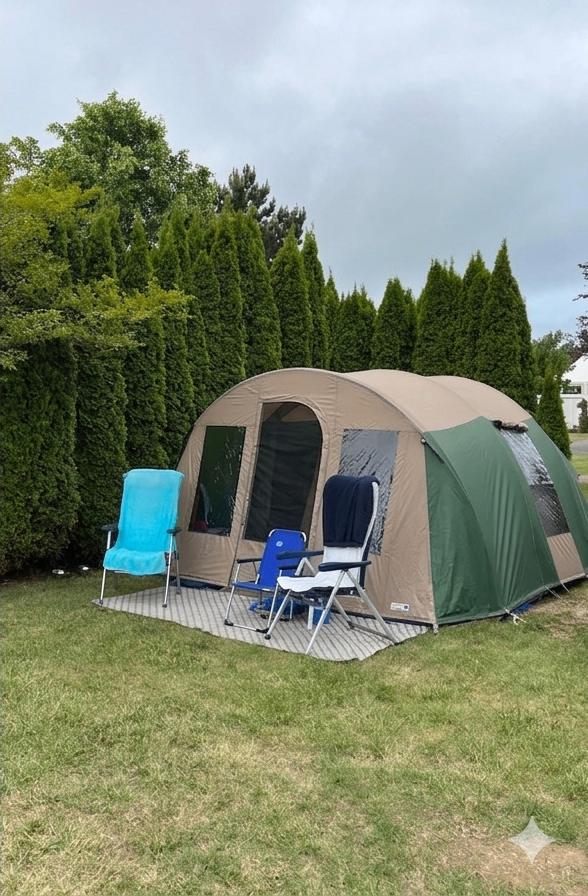 Tunneltent Falco Zeearend, Caravans en Kamperen, Tenten, tot en met 4, Gebruikt, Ophalen