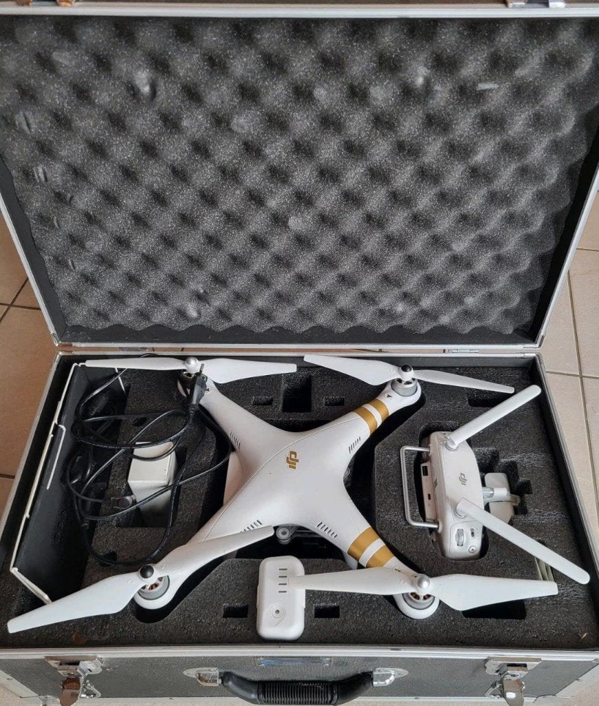 DJI Phantom III Professional Quadrocopter mit 4K Kamera, Audio, Tv en Foto, Drones, 30 tot 45 minuten, Cameradrone, 100 tot 1000 meter