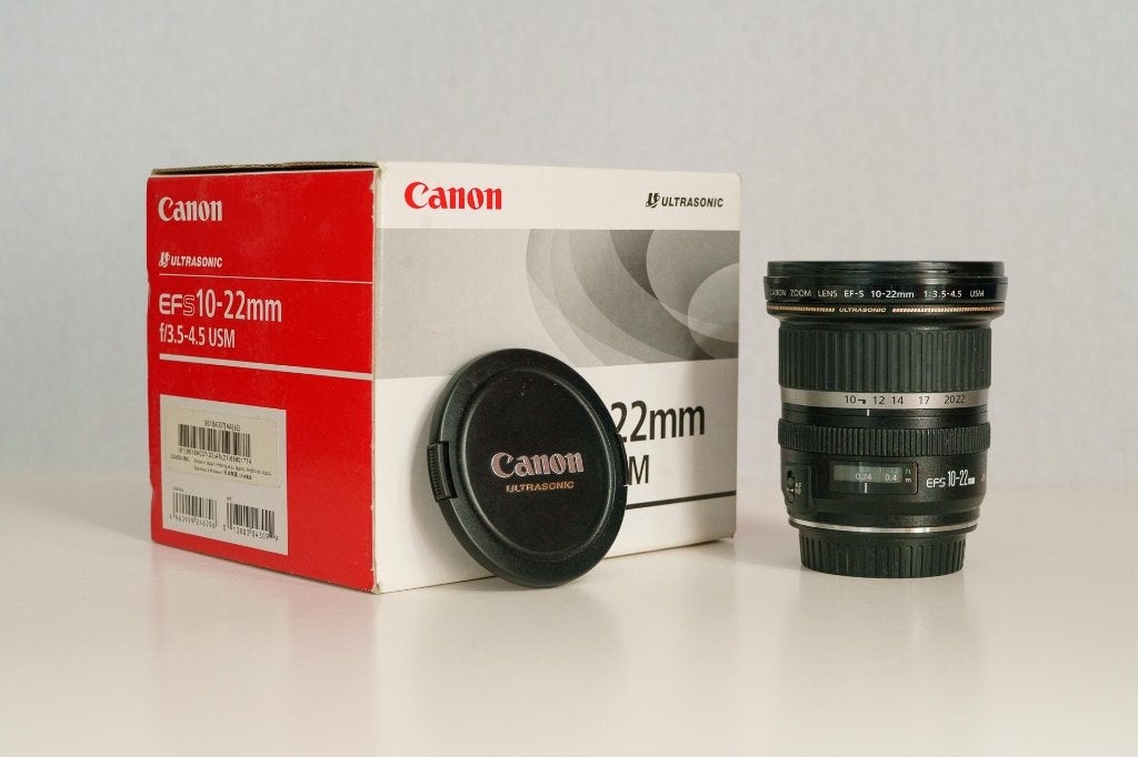 Canon EF-S 10-22mm supergroothoekzoom, Audio, Tv en Foto, Fotografie | Lenzen en Objectieven, Gebruikt, Canon, Handmatige focus