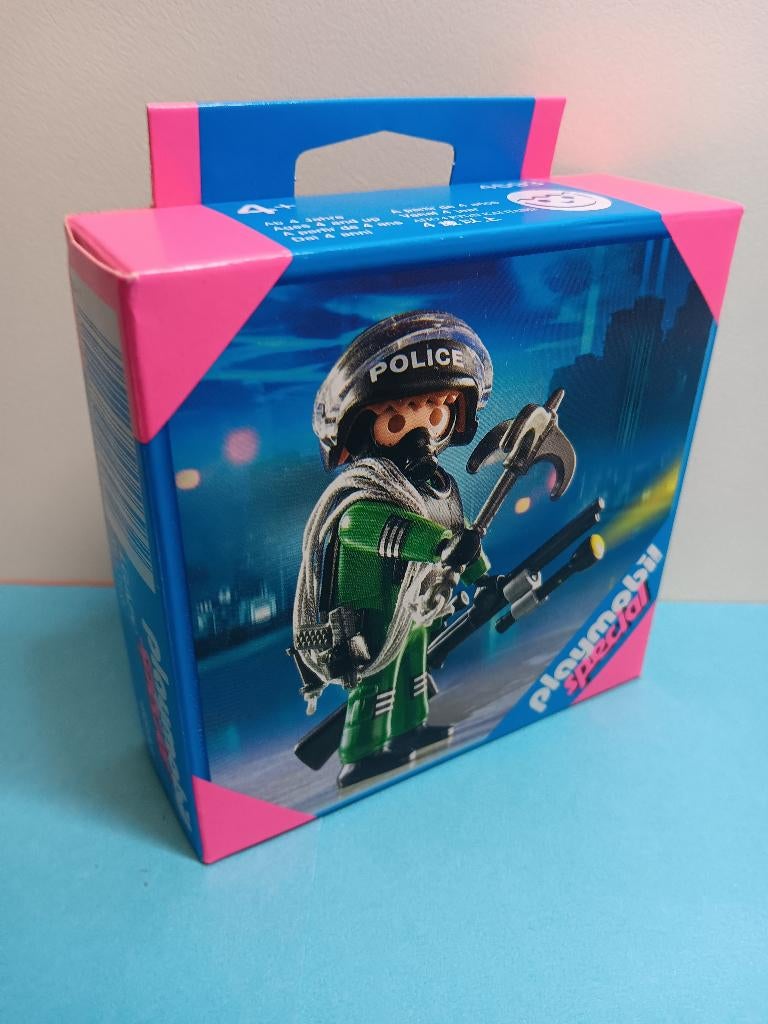 Playmobil 4694 Politie SWAT Poppetjes Onderdelen, Kinderen en Baby's, Speelgoed | Playmobil, Verzenden, Nieuw, Complete set