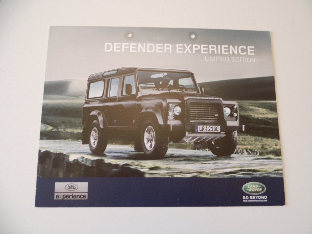 Land Rover Defender Experience, Verzenden, Zo goed als nieuw, Overige merken