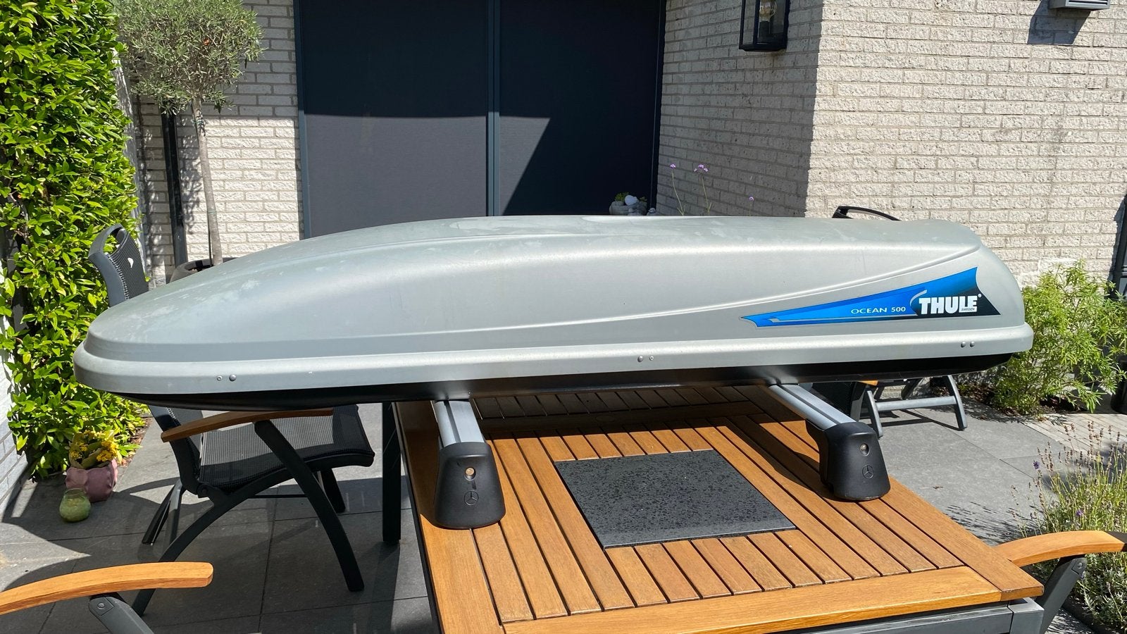 Thule Ocean 500 Dakkoffer - skikoffer, Auto diversen, Ophalen, Zo goed als nieuw