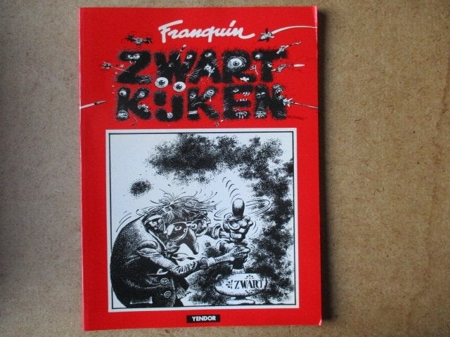 adv7592 zwartkijken, Boeken, Eén stripboek, Ophalen, Gelezen