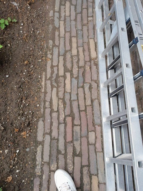 Te koop unieke oude waaltjes (18m2), Ophalen, Overige materialen, Gebruikt, Klinkers