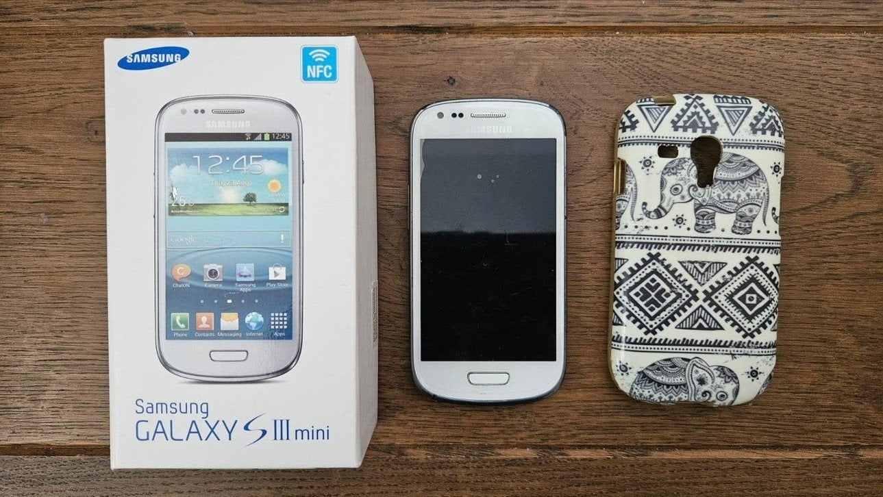 Samsung Galaxy S III mini GT-I8190N 8GB Wit, Telecommunicatie, Gebruikt, Overige modellen, Wit, Touchscreen
