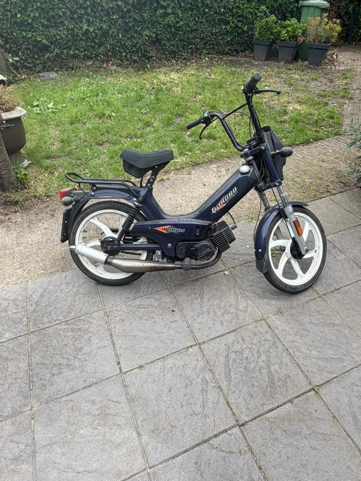 Tomos A35 Quadro E-Start, Fietsen en Brommers, Brommers | Tomos, Ophalen, Gebruikt, Maximaal 45 km/u, Quadro