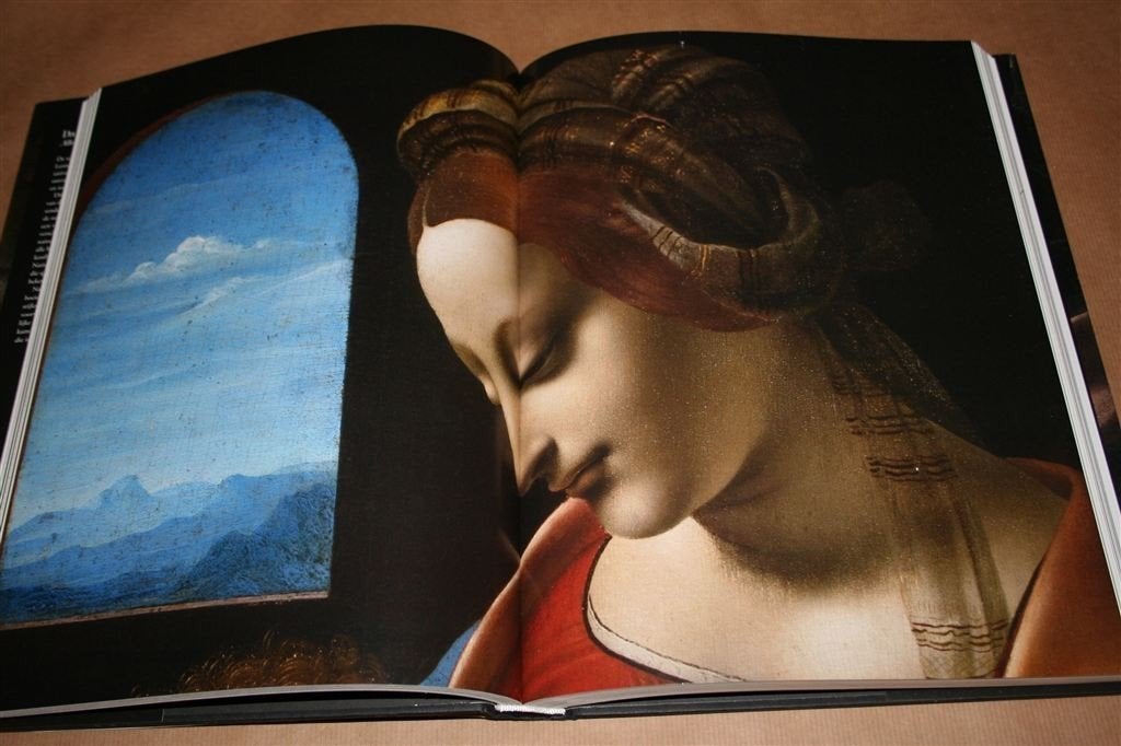 Leonardo da Vinci – Groot, dik boek alle Schilderijen, Ophalen of Verzenden, Zo goed als nieuw