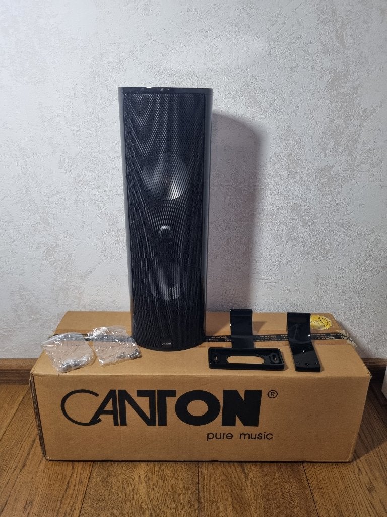 2x Nieuwe Canton CD 250 speaker zwart, Ophalen of Verzenden, Center speaker, Overige merken
