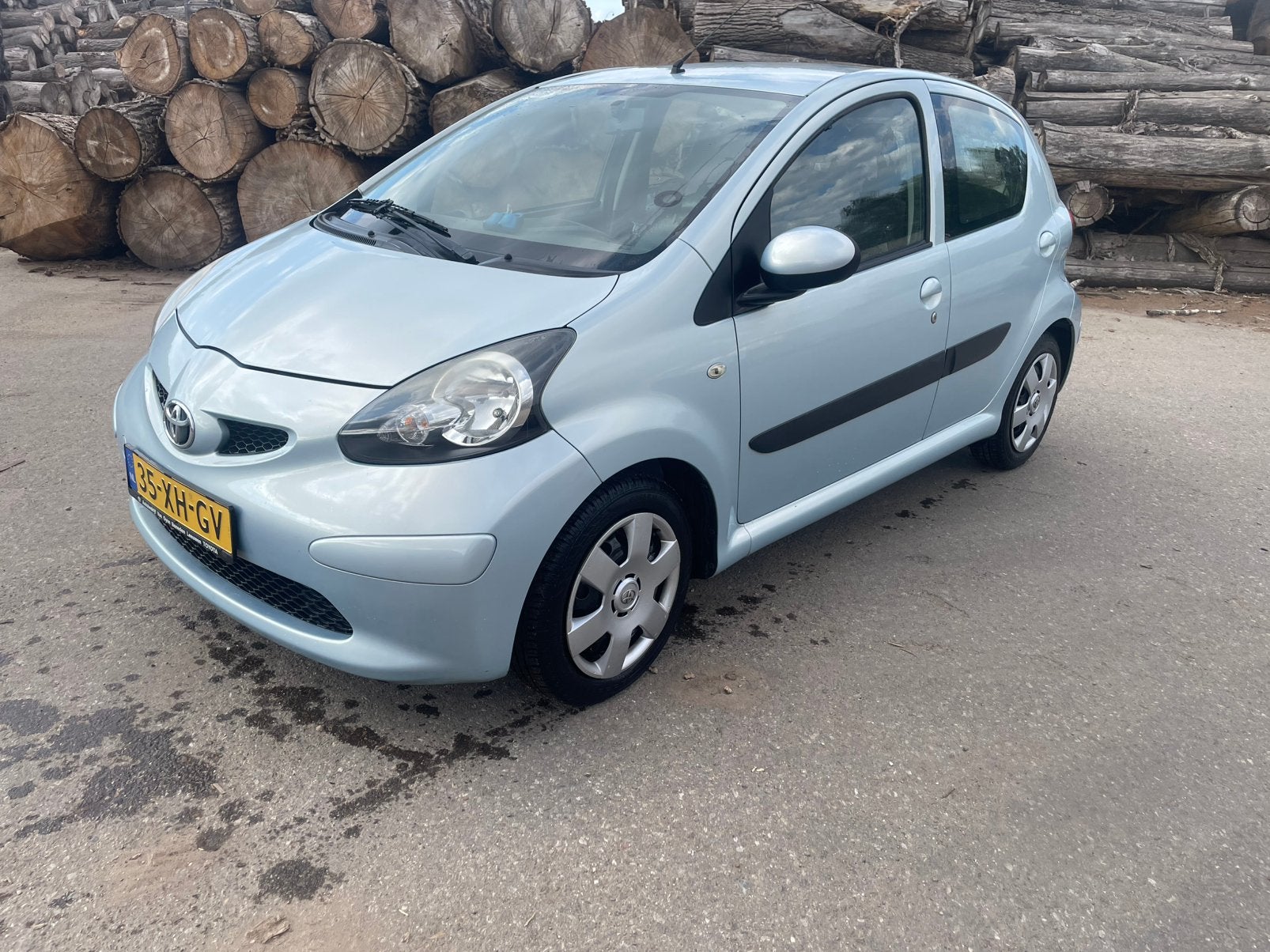 Toyota Aygo 1.0 12V automaat Vvt-i 5DRS MMT 2007 Blauw, 68 pk, Origineel Nederlands, Particulier, 998 cc