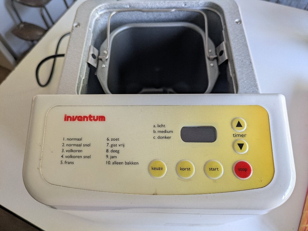 Inventum Broodbakmachine BM05, Ophalen, Gebruikt, Kijkvenster