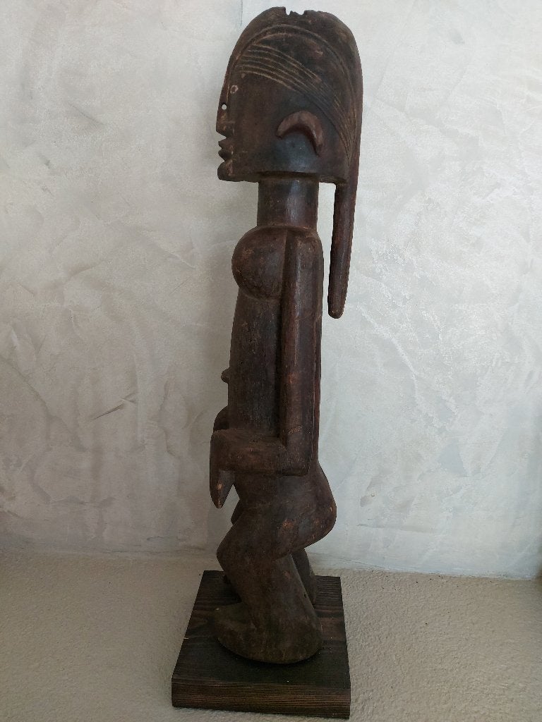vrouwelijk beeld Dogon/Mali 70cm, Antiek en Kunst, Kunst | Niet-Westerse kunst, Ophalen of Verzenden