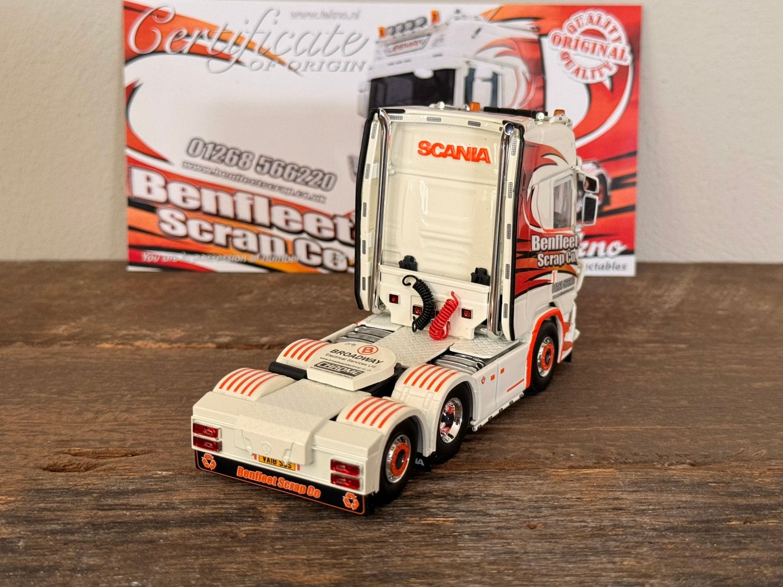 Tekno - Scania next gen Befleer, Verzenden, Zo goed als nieuw, Bus of Vrachtwagen, Tekno