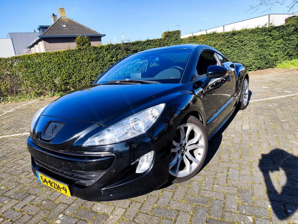Peugeot RCZ Gereviseerde motor! 2011 thp leder nette auto, Voorwielaandrijving, 15 km/l, 4 stoelen, Zwart