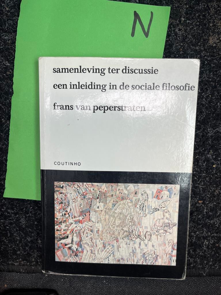 Samenleving ter Discussie: Inleiding Sociale Filosofie, Ophalen of Verzenden, Zo goed als nieuw, Nederland