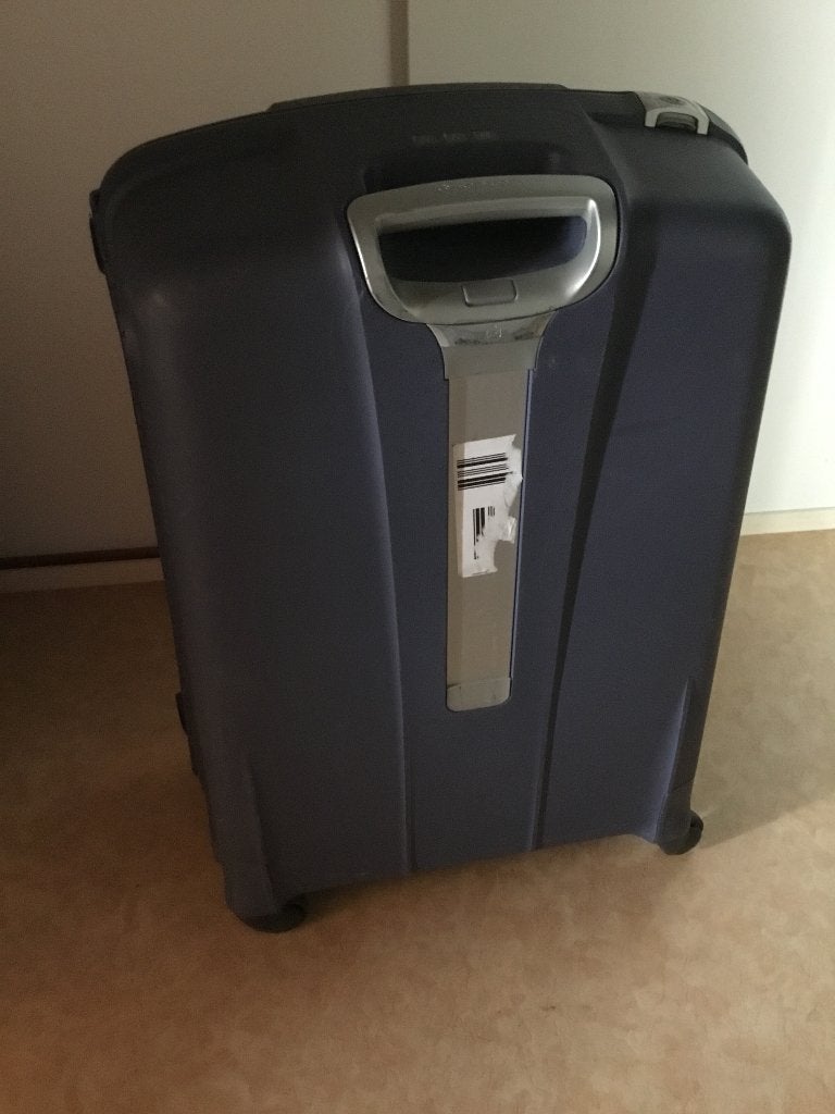 Grote Samsonite koffer, Gebruikt, Hard kunststof, 70 cm of meer, 55 cm of meer