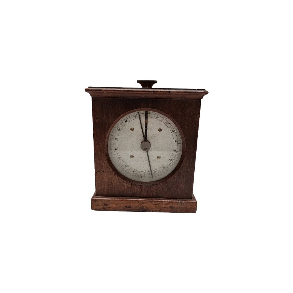 Oude galvanometer in eiken kast, Ophalen of Verzenden