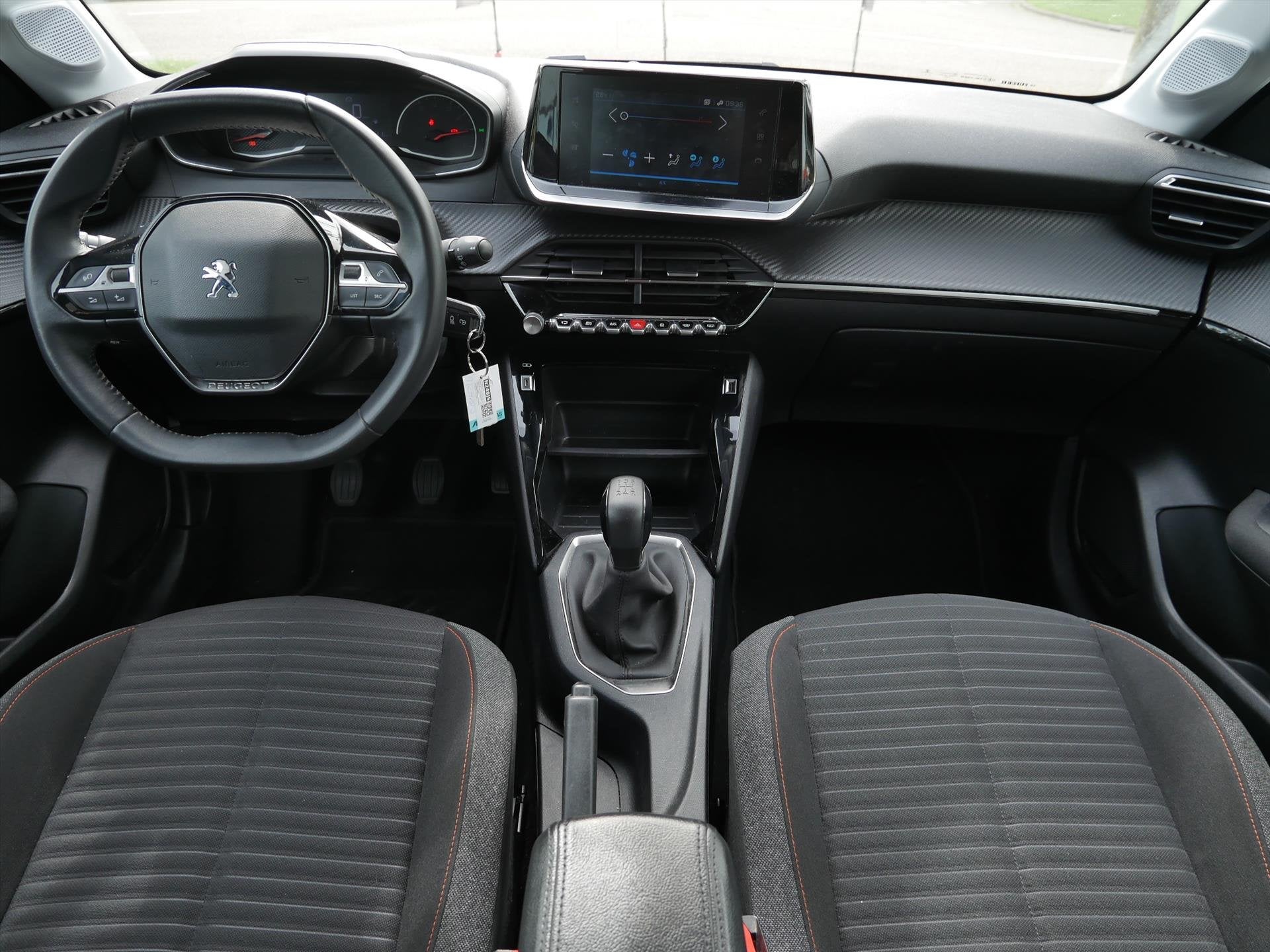 PEUGEOT 208 1.2 PureTech Active Pack | 3D Full Map Navigatie, Auto's, Peugeot, 12 maanden, Stof, 1199 cc, Zwart