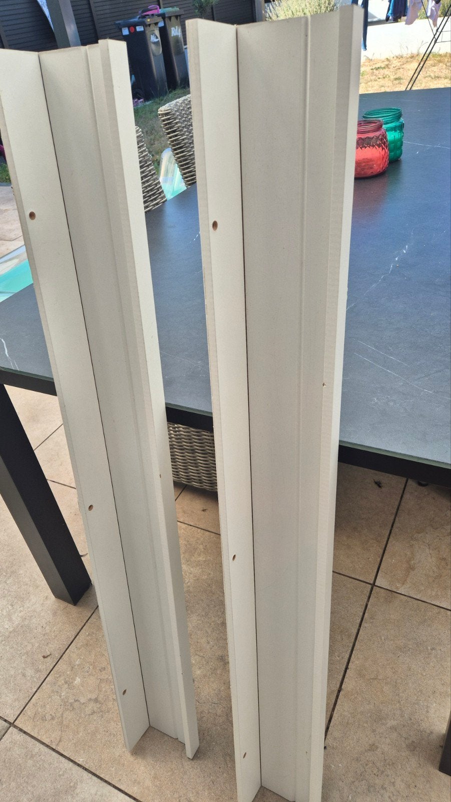 IKEA Mosslanda fotolijstplank - 115 cm wit (2 stuks), Huis en Inrichting, Woonaccessoires | Wandplanken en Boekenplanken, Ophalen