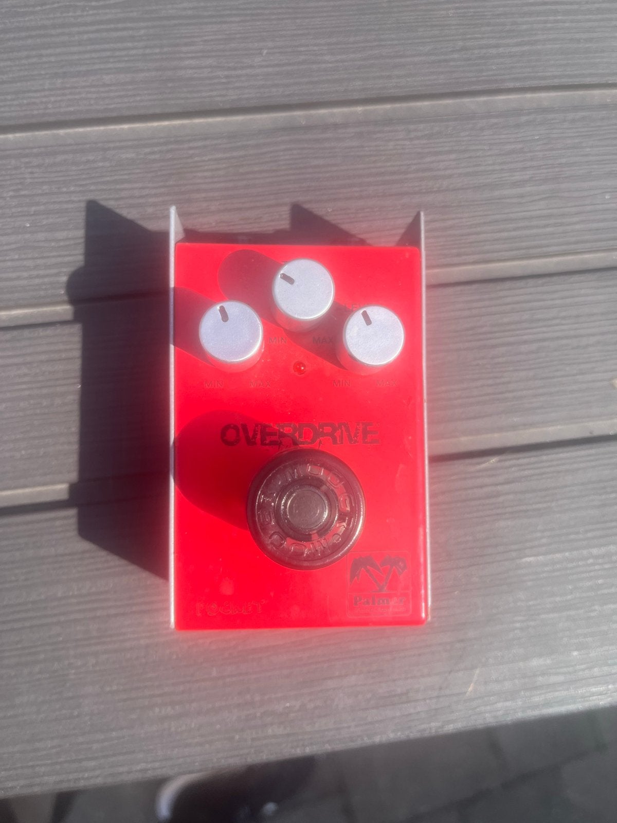 Palmer Overdrive, Muziek en Instrumenten, Ophalen of Verzenden, Zo goed als nieuw, Distortion, Overdrive of Fuzz