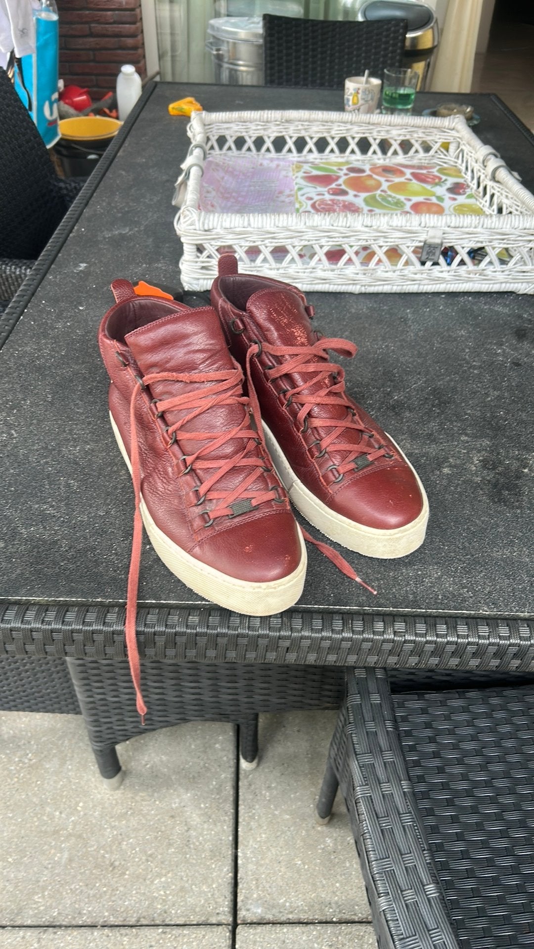 Balenciaga hoge sneakers maat 45, Kleding | Heren, Schoenen, Ophalen of Verzenden, Zo goed als nieuw