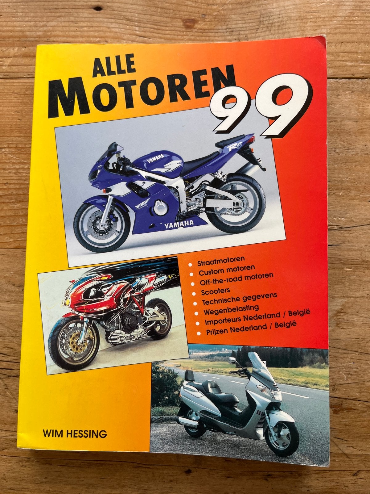 Alle Motoren 99 - Wim Hessing - Motorcatalogus, Ophalen of Verzenden