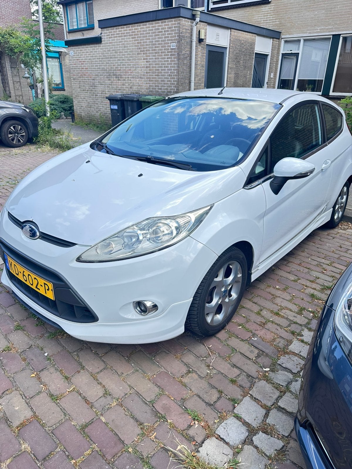Ford Fiësta 1.6 Ti-vct 88KW 3DR 2009 Wit, Auto's, 1596 cc, 31 €/maand, 4 cilinders, Wit