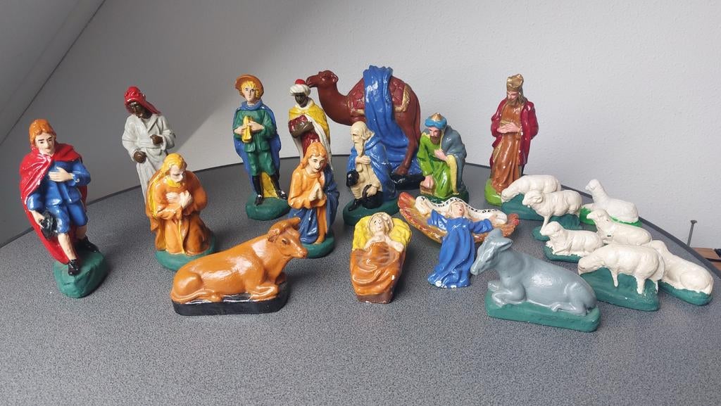 Kerstbeelden, Ophalen
