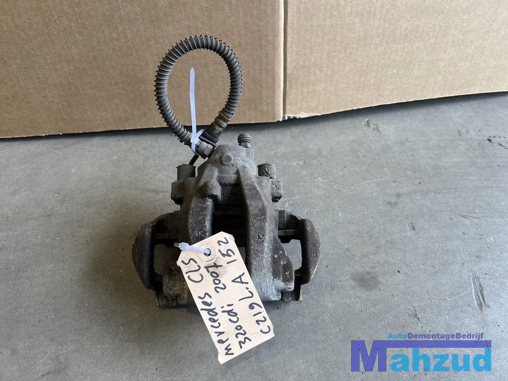 MERCEDES CLS C219 W211 LINKS ACHTER remklauw remtang, Gebruikt, Mercedes-Benz AG, Mercedes-Benz, Ophalen of Verzenden