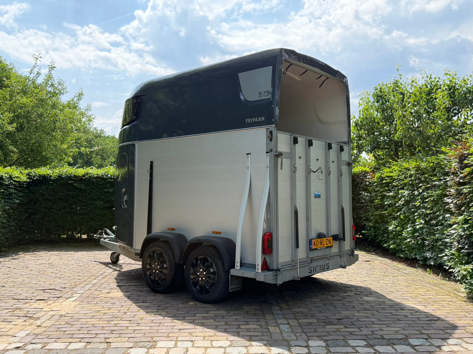 Zeer ruime Sirius S75 vol aluminium met Zadelkamer, Ophalen, Aluminium, Sirius, Zo goed als nieuw