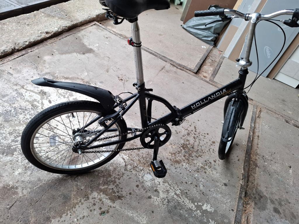 Vouwfiets inklapbaar hollandia, Ophalen, 20 inch of meer, Gebruikt, A