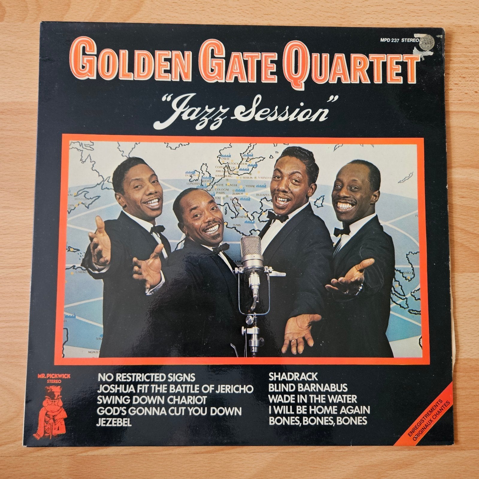 The Golden Gate Quartet – Jazz Session - LP, Ophalen of Verzenden, Jazz, LP