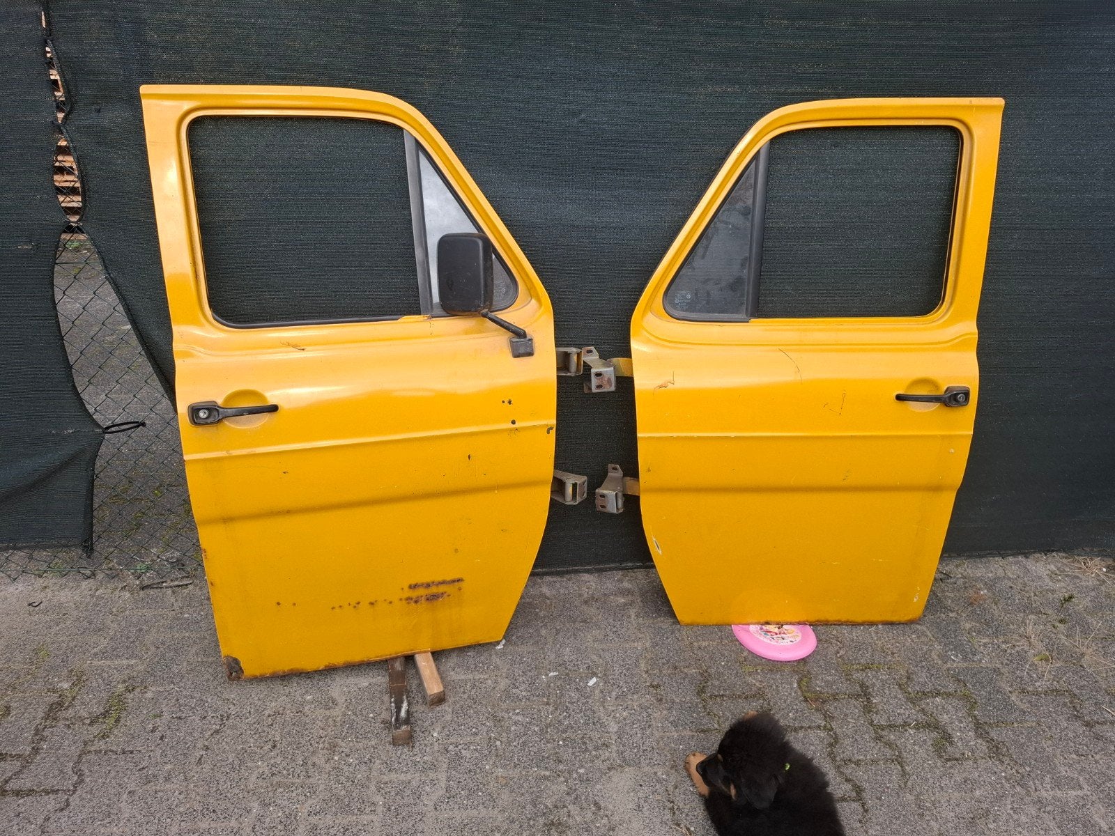 Ford Transit deuren MK1 MK2 Inclusief mechaniek,, Ophalen, Gebruikt, Deur, Voor