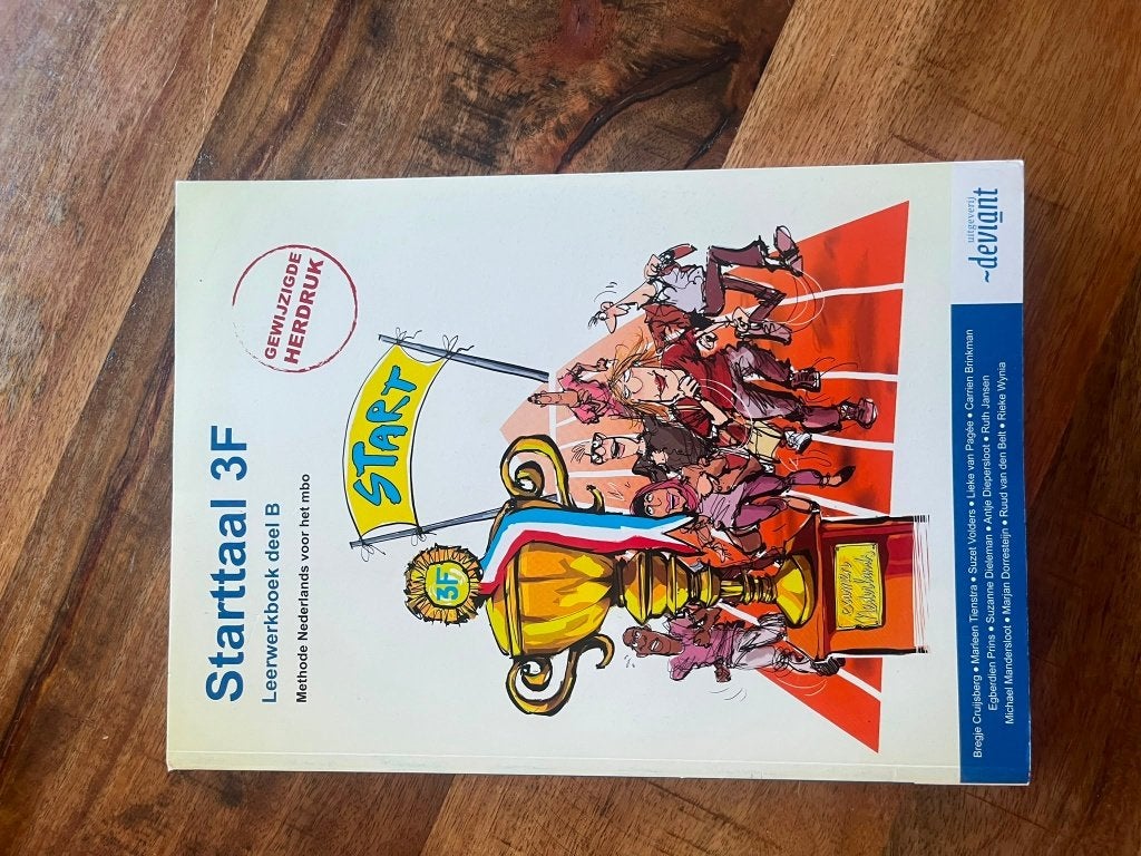 Start taal 3F Leerwerkboek B, Ophalen of Verzenden, Zo goed als nieuw, Overige niveaus, Nederlands