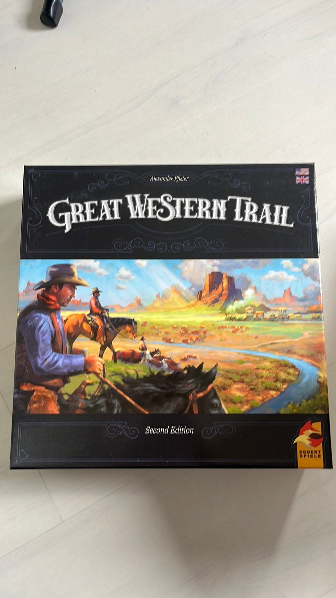 Great western Trail compleet, Hobby en Vrije tijd, Gezelschapsspellen | Bordspellen, Ophalen of Verzenden, Zo goed als nieuw