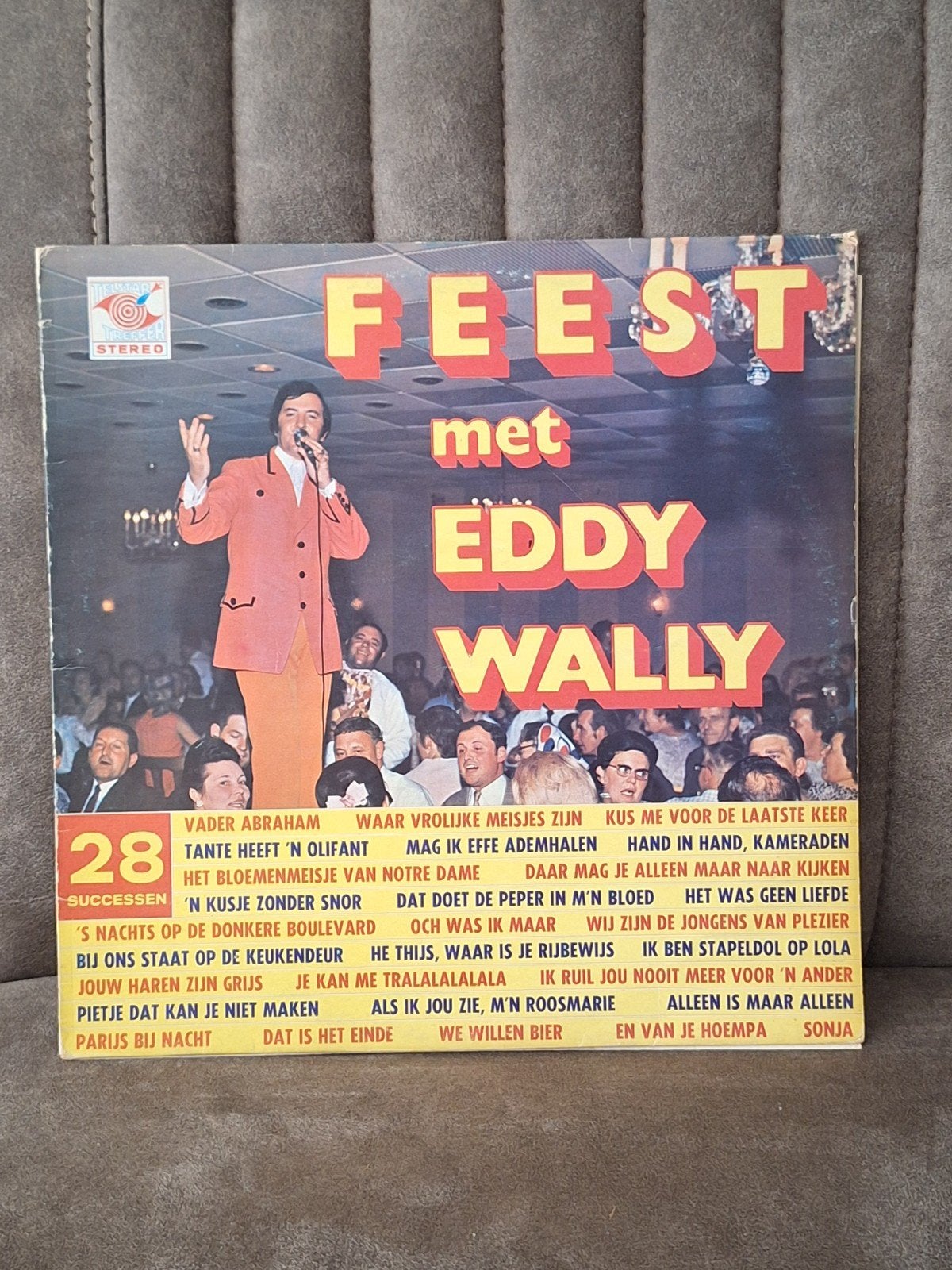 Feest met Eddy Wally LP - Pop, 1970-1979, Gebruikt, Originele persing, Ophalen of Verzenden, 1970 - 1979