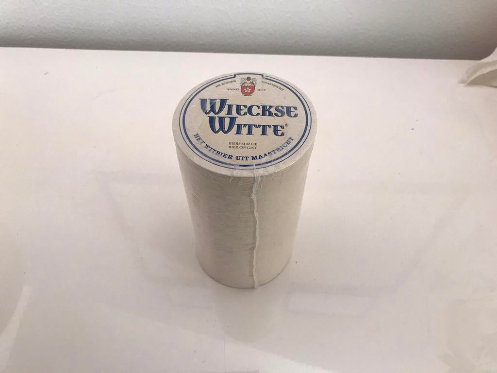 Wieckse Witte bierviltjes, Verzamelen, Ophalen of Verzenden, Nieuw