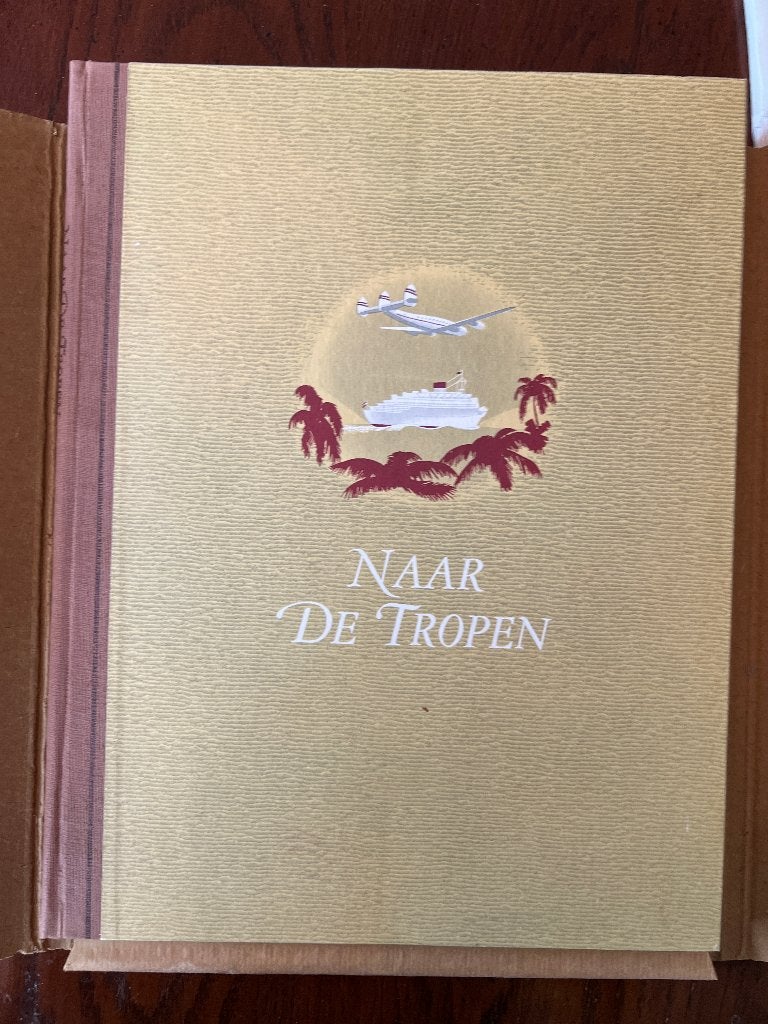 Naar de Tropen Douwe Egberts Plaatjesalbum 1949, Verzenden, Zo goed als nieuw, W.G.N. de Keizer., Plaatjesalbum