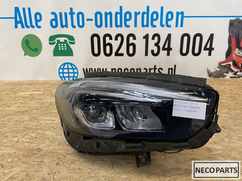 B klasse W247 led koplamp rechts A2479062603, -, -, -