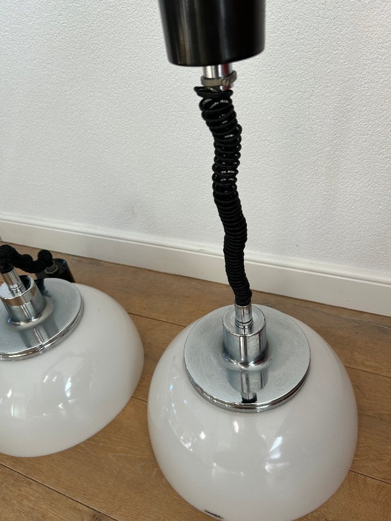 Set 2 Vintage Faro lamp Guzzini Meblo Space Age lamp, Ophalen of Verzenden, Nvt, Nvt, Nvt