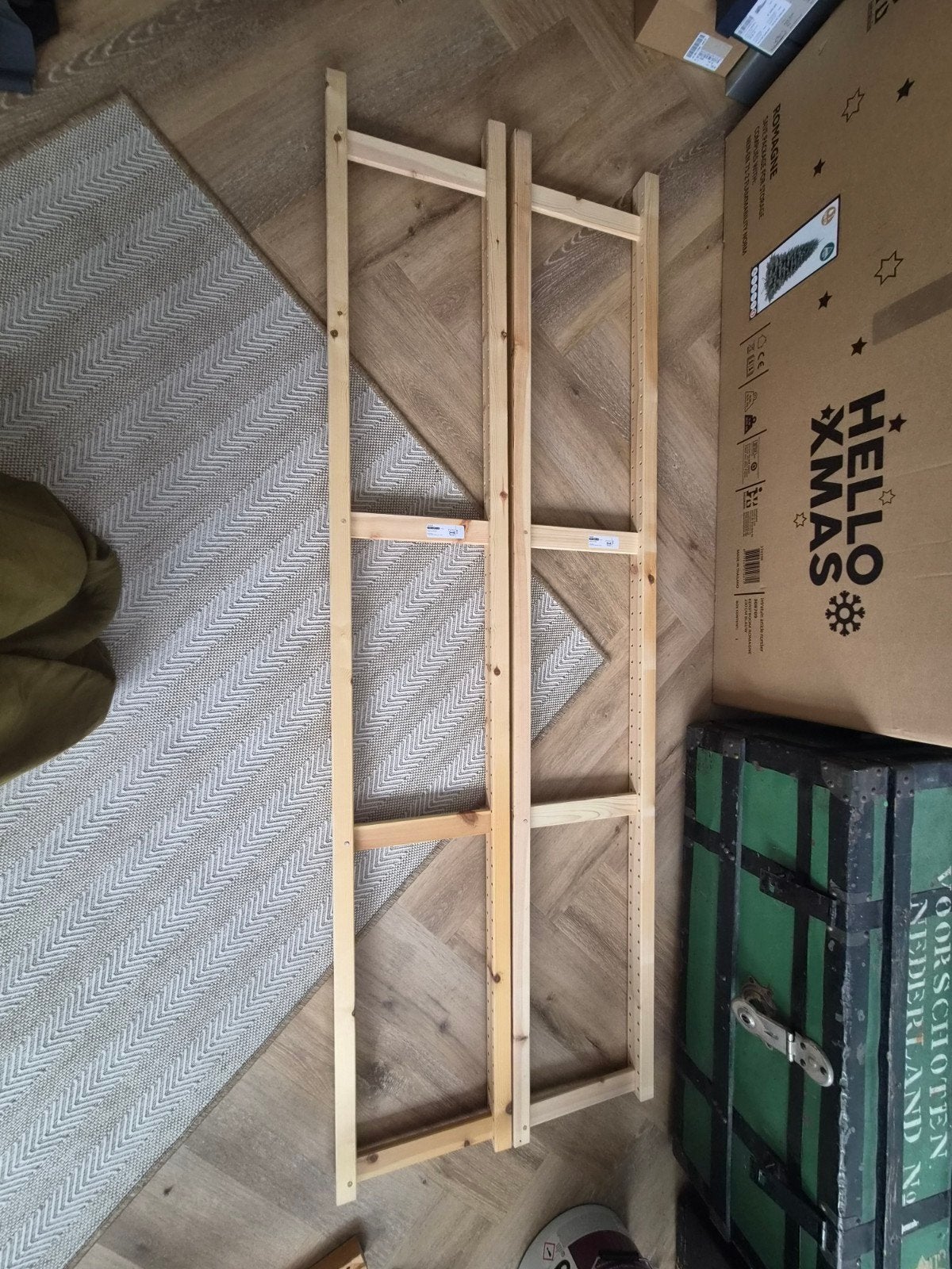 2x zijpanaeel ikea ivar systeem + 1 extra, Huis en Inrichting, Kasten | Stellingkasten, Ophalen, Zo goed als nieuw