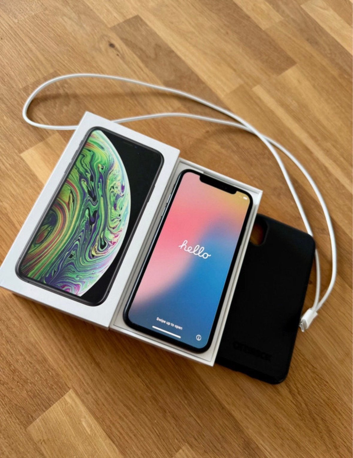 Iphone Xs 64GB, Ophalen, Gebruikt, Zwart, IPhone XS