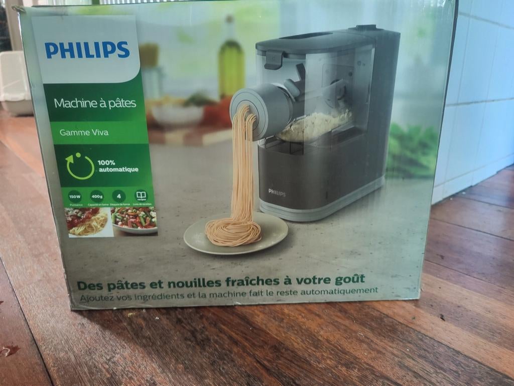 Philips Pastamaker compleet 3x gebruikt, Witgoed en Apparatuur, Keukenmixers, Minder dan 1 liter, Ophalen of Verzenden