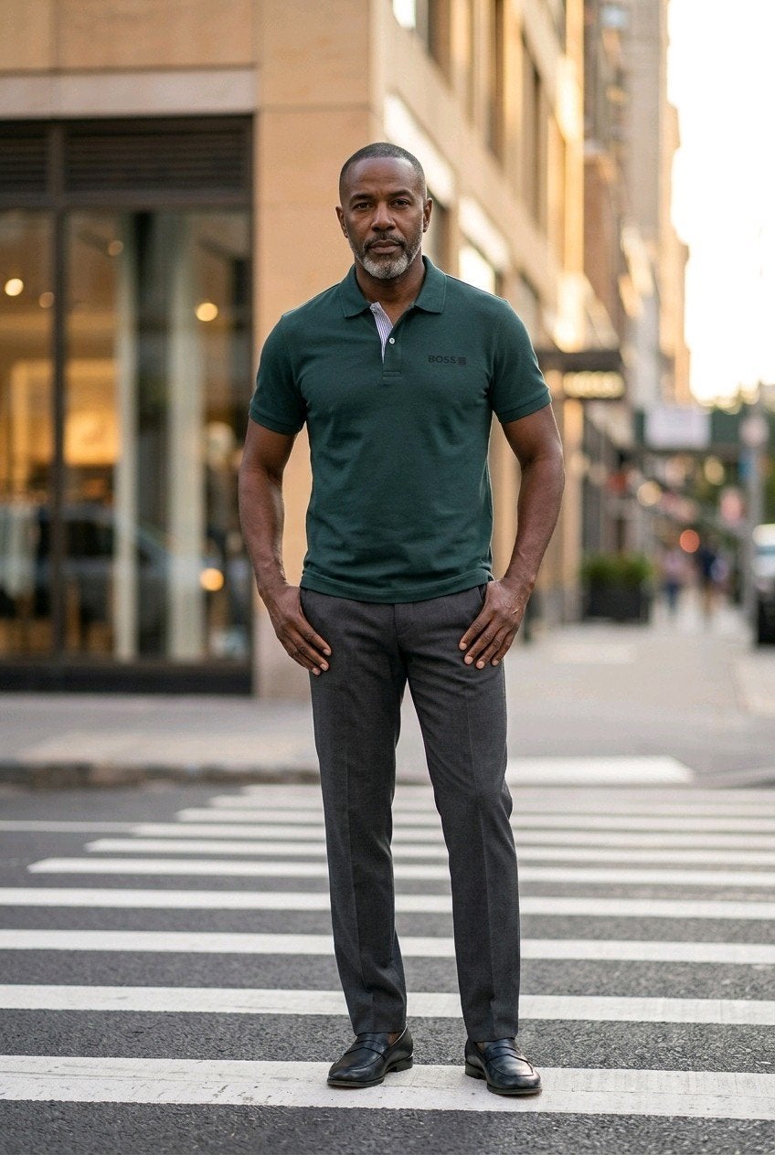 BOSS Polo Shirt Groen - Stijlvol en Comfortabel, BOSS, Hugo Boss AG, Maat 48/50 (M), Ophalen of Verzenden