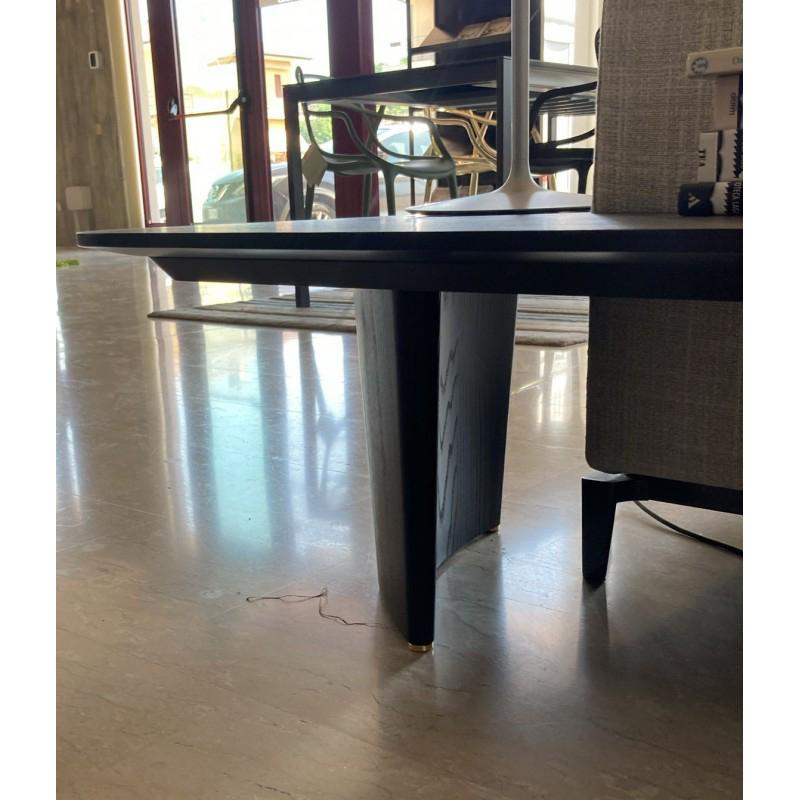 Foto 4 van Minotti Song corner Console / hoektafel brushed Elm Lp 5,5K