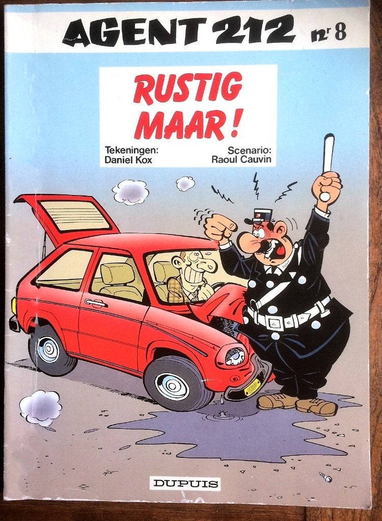 Stripboeken van Agent 212, Boeken, Meerdere stripboeken, Ophalen of Verzenden, Zo goed als nieuw, Daniël Kox / Raoul Cauvin
