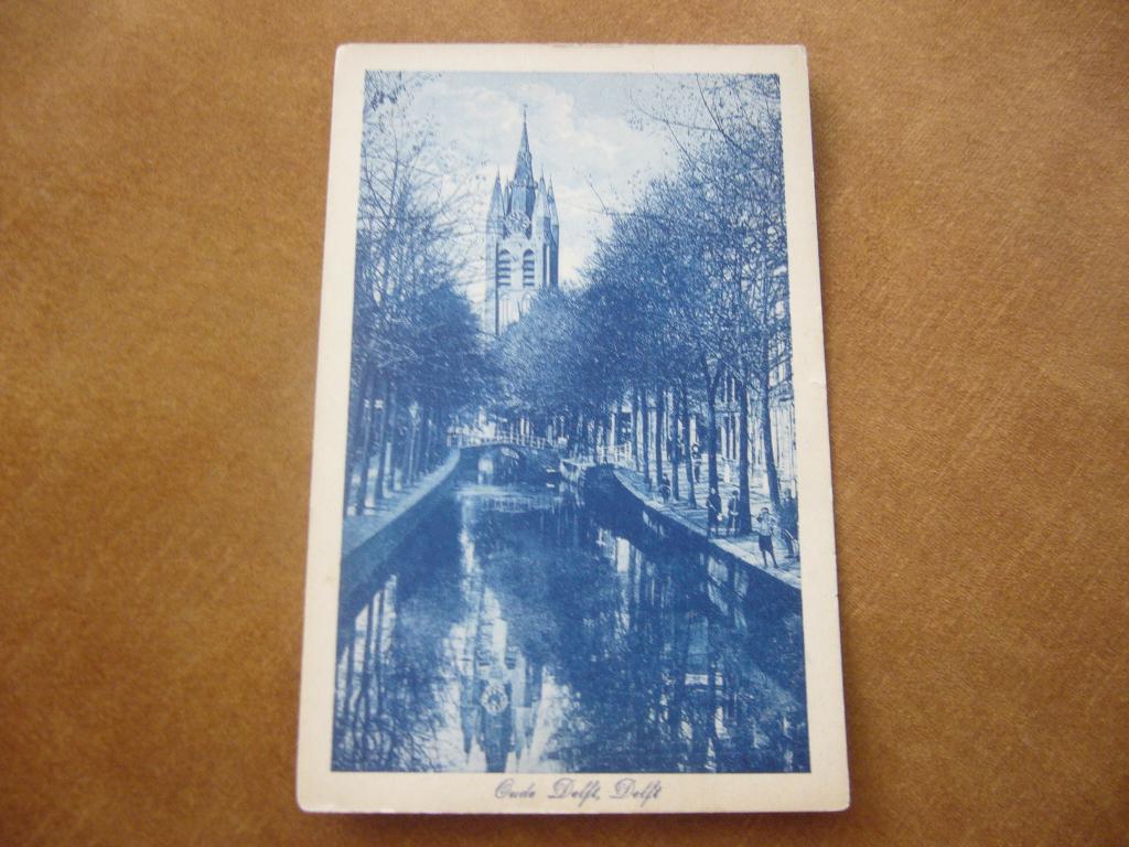 DELFT  =  OUDE DELFT  BRIEFKAART, Ophalen of Verzenden, Voor 1920, Ongelopen, Zuid-Holland