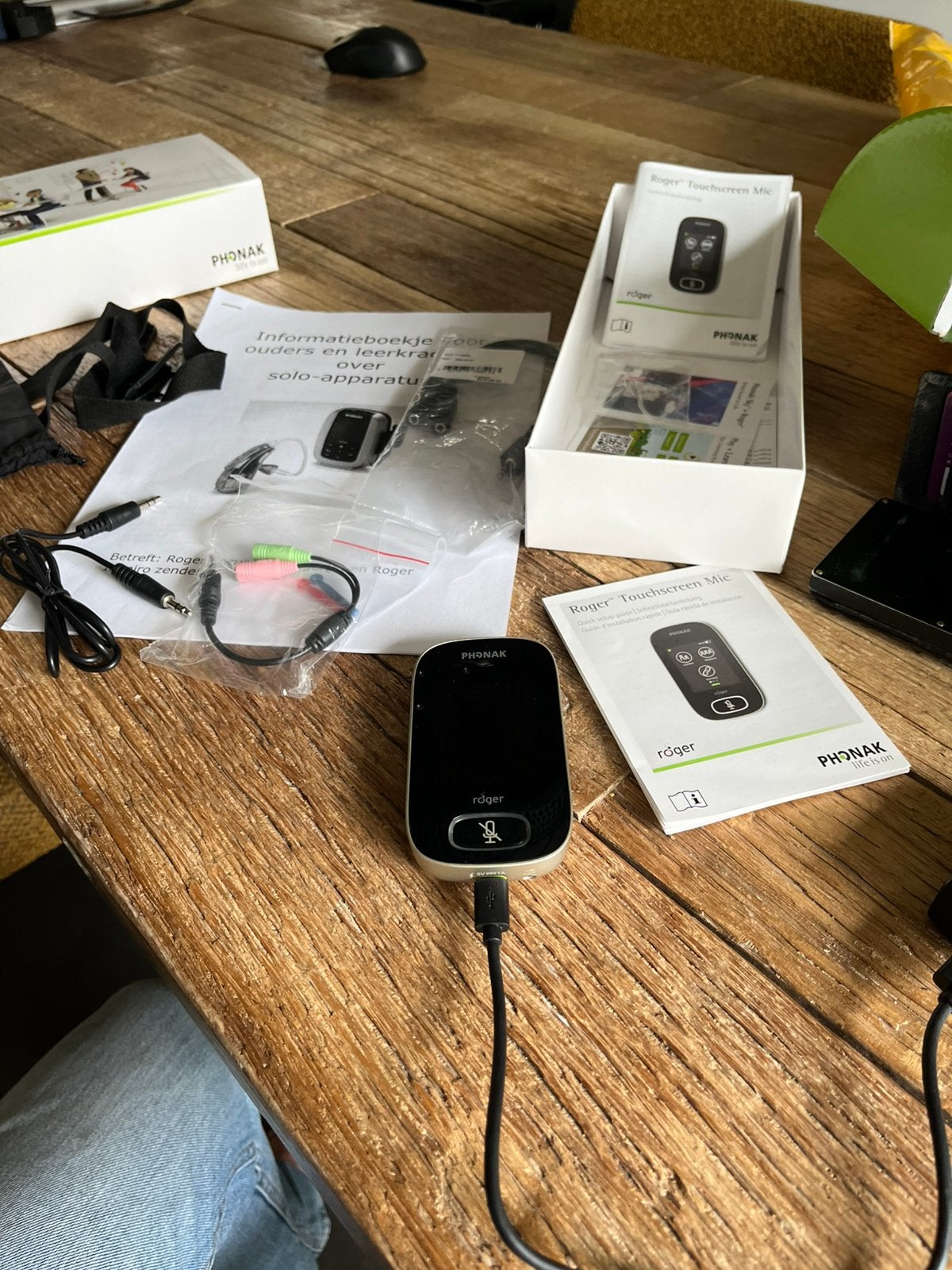 Phonak Roger Touchscreen Mic – Compleet in nieuwstaat, Ophalen, Zo goed als nieuw, Audio